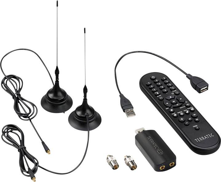 TERRATEC DVB-T Ontvanger T5 BLACKLINE DUAL Tuner HD-1