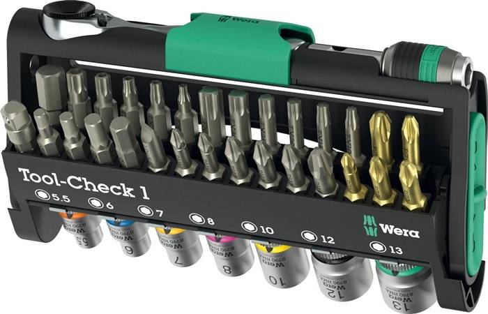 Wera Tool-Check 1, 1 stuk, roestvrij staal-0