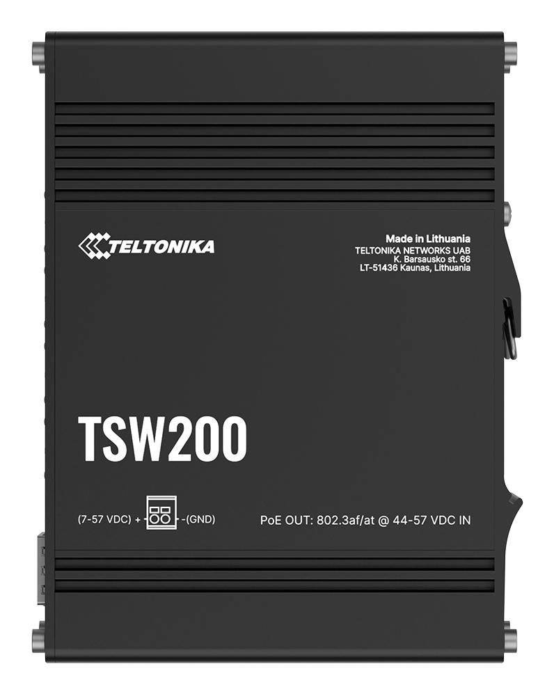 Teltonika Networks onbeheerd, 8x RJ-45, 2x SFP, PoE+, IP30-0