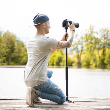 Hama Smooth - Monopod - 155 cm - Max. Gewicht 5 kg