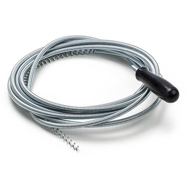 WORK-IT Gootsteen ontstoppingsveer rioolveer 3 meter x 6 mm