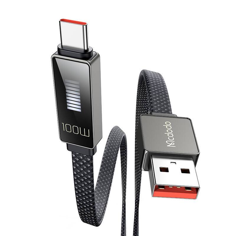 MCDODO Laadkabel USB to USB-C met display 1.2m-0