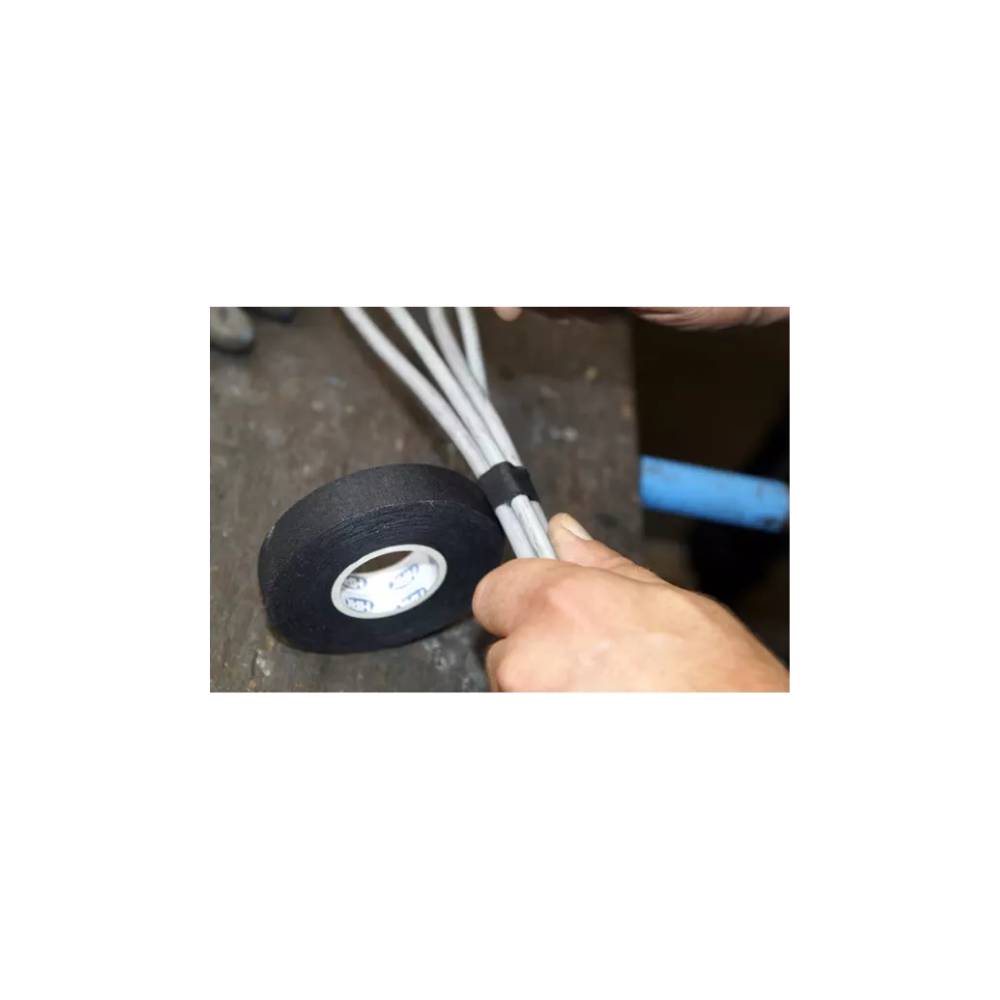 HPX Linnentape voor kabelbescherming 19mm x 25m-1