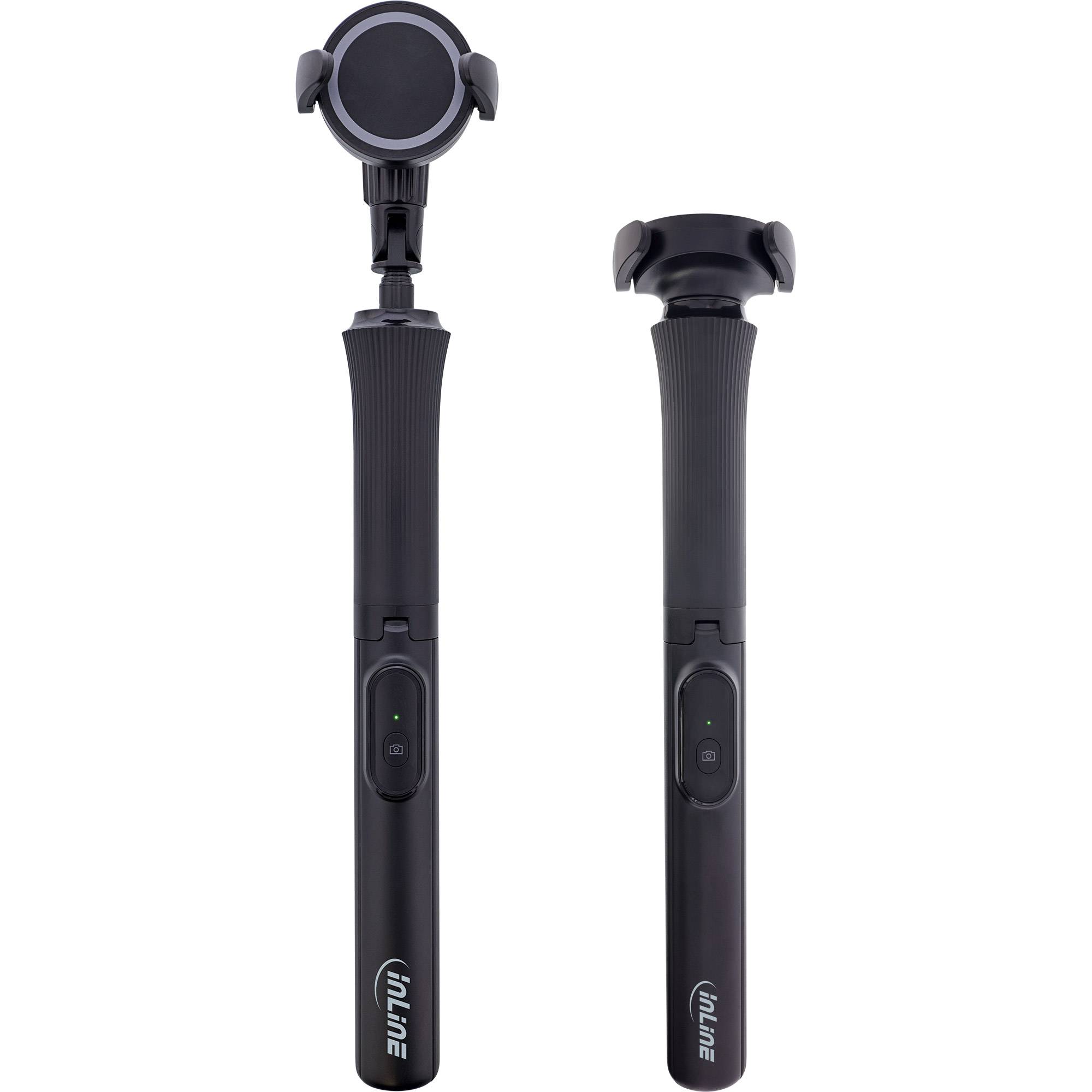 InLine magnetische smartphone tripod/selfie stick | Bluetooth-1
