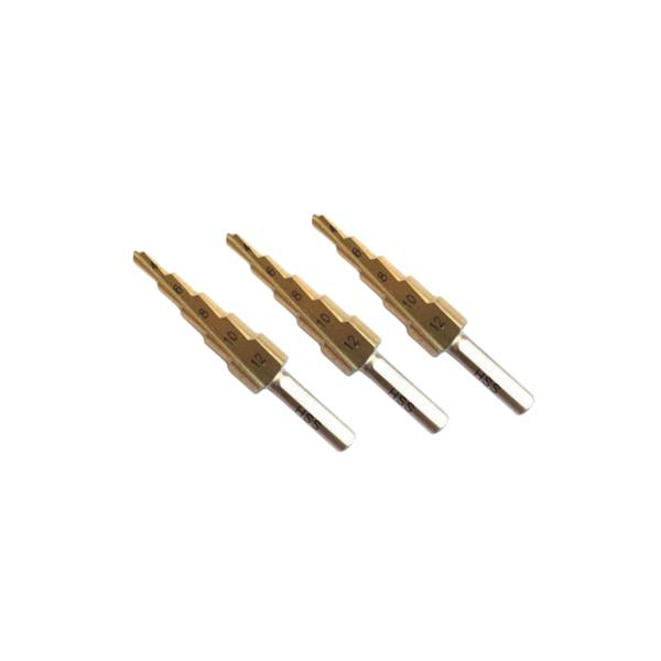 LB TOOLS Stappenboor 4-12 mm HSS titanium coating (3st)