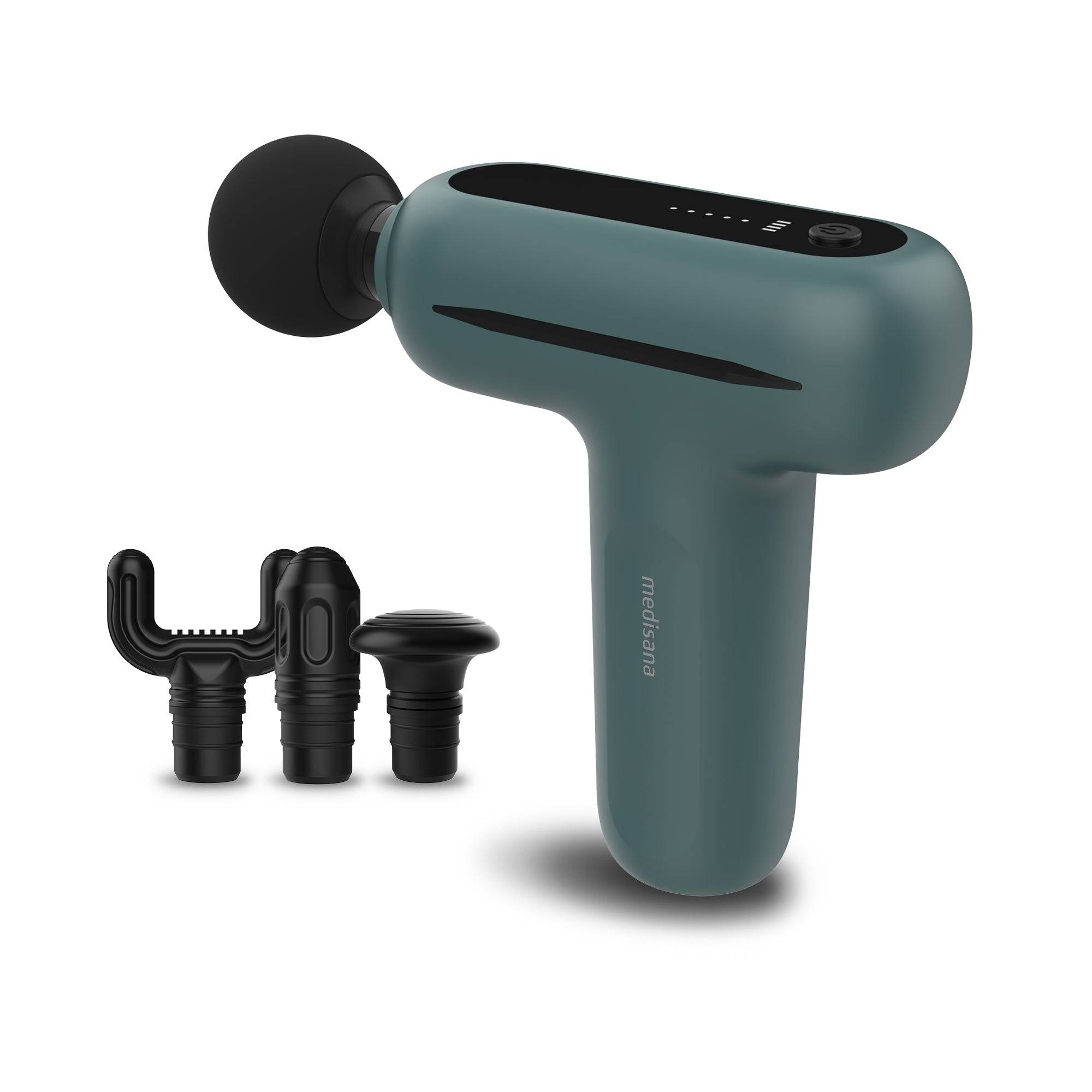 Medisana MG 200 - Massagepistool - Diepe Weefselmassage - Grijs/Groen (88998)-5
