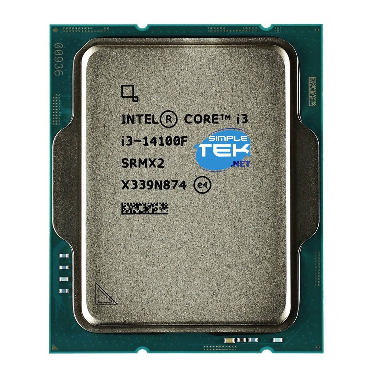 Intel Core i3 i3-14100F - 3,5 GHz - 4 Kernen - 8 Threads - FCLGA1700 Socket - OEM CM8071505092207-1