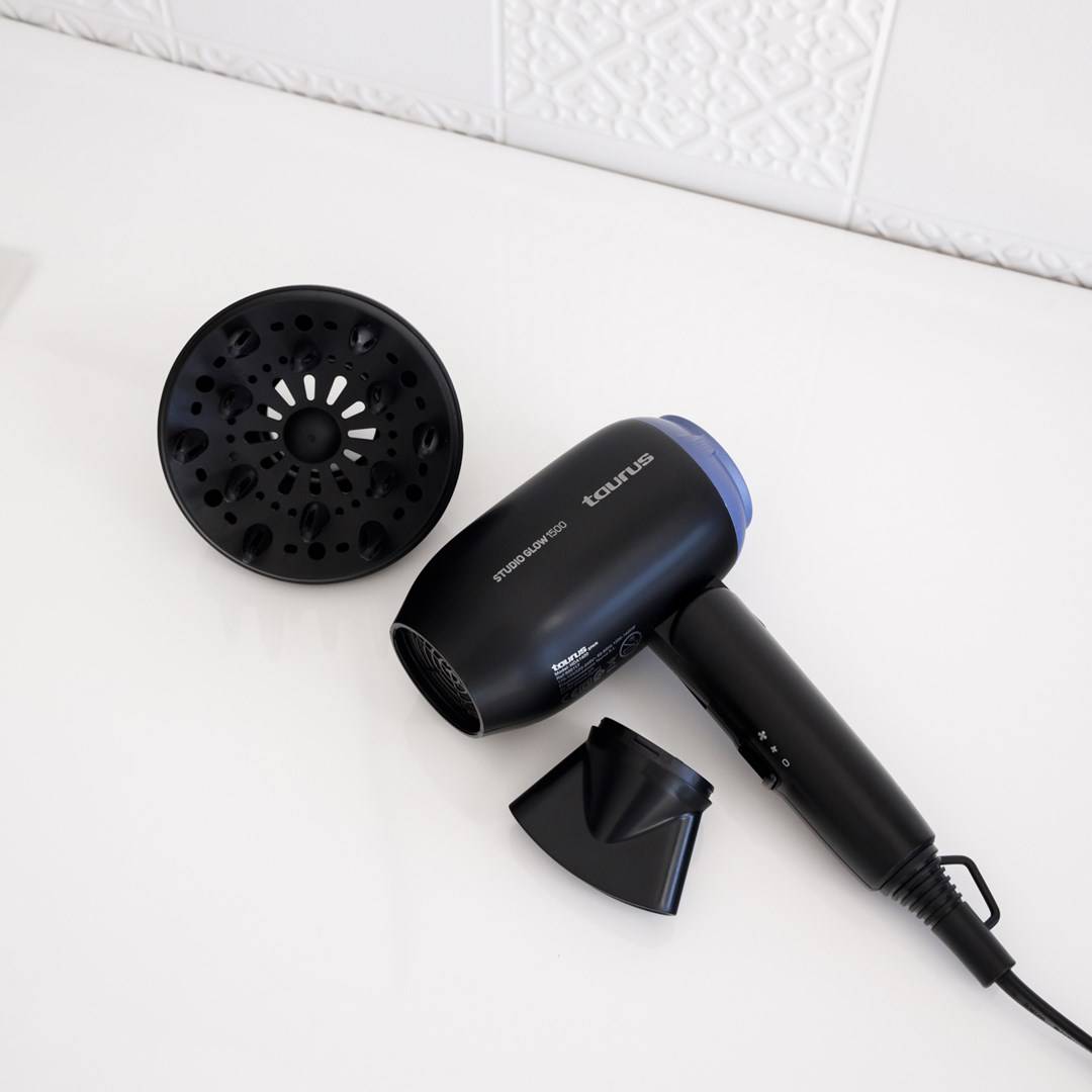 Taurus Studio Glow Föhn 1400 W Zwart-1