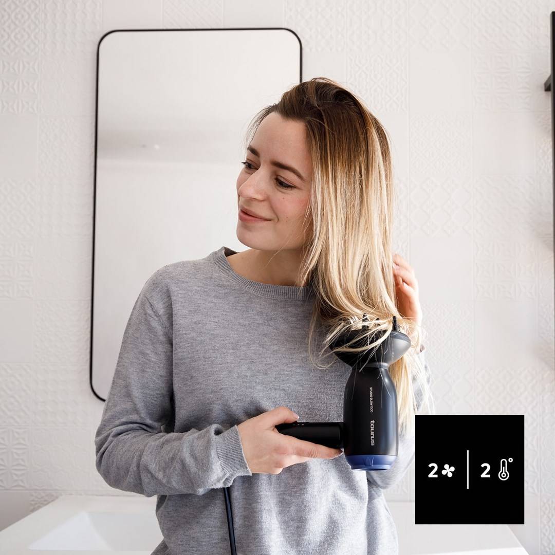 Taurus Studio Glow Föhn 1400 W Zwart-4