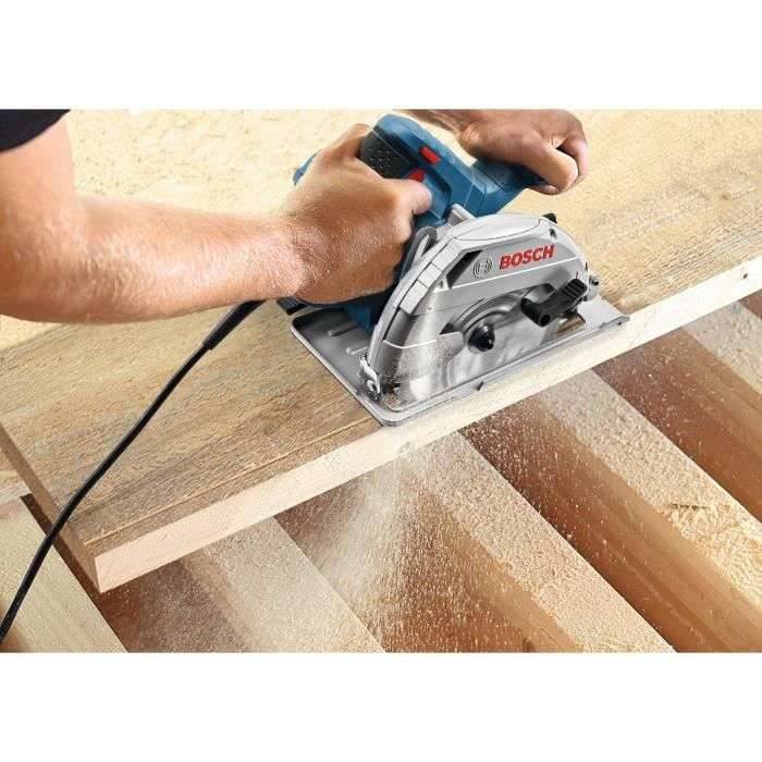 BOSCH PROFESSIONAL BOSCH Cirkelzaag GKS 165 in kartonnen doos met 1 houten blad-2