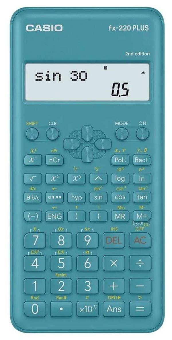 CAI CASIO WETENSCHAPPELIJKE REKENMACHINE FX-220PLUS-2 BLAUW, 12-CIJFERIG DISPLAY