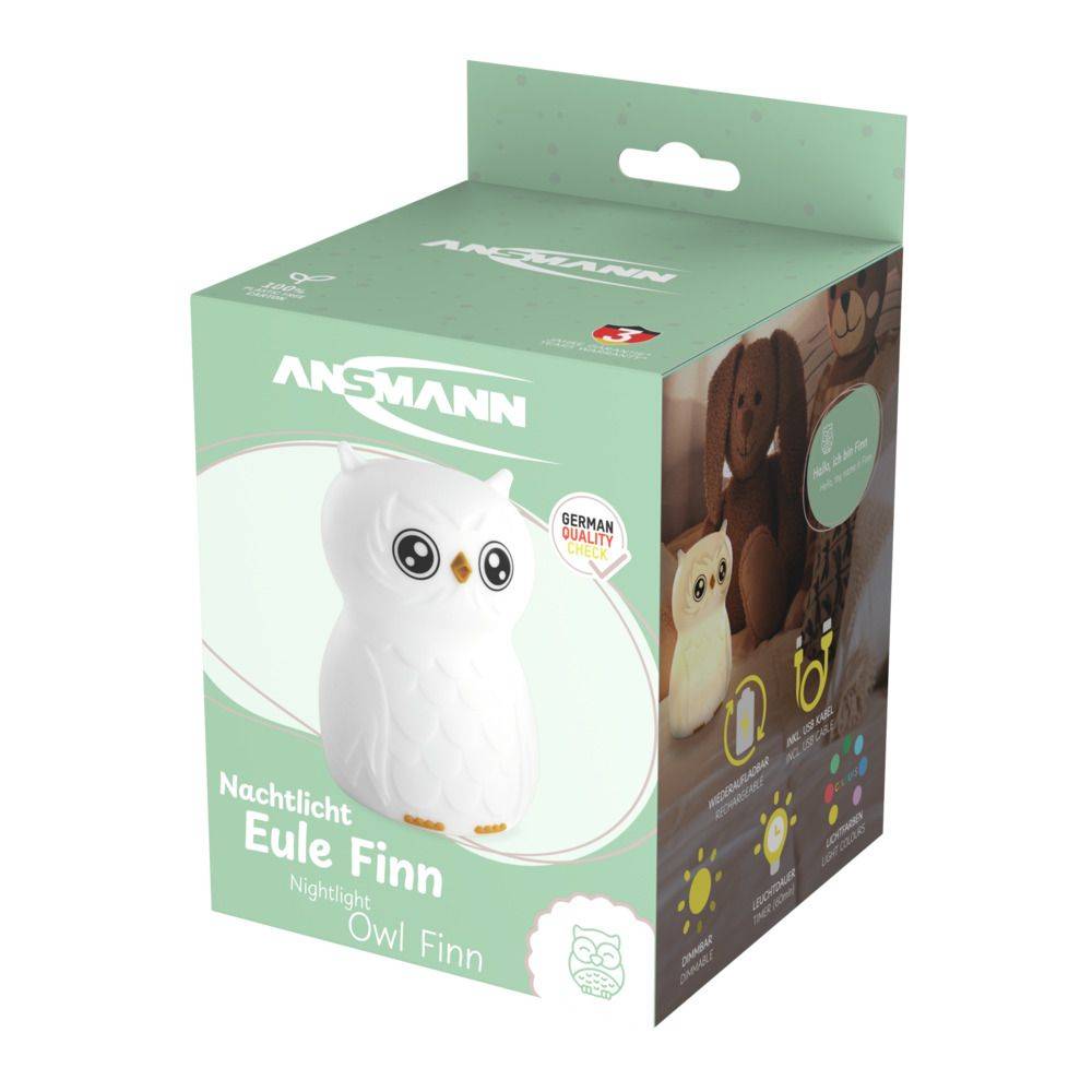 Ansmann draagbaar nachtlampje Uil Finn-1