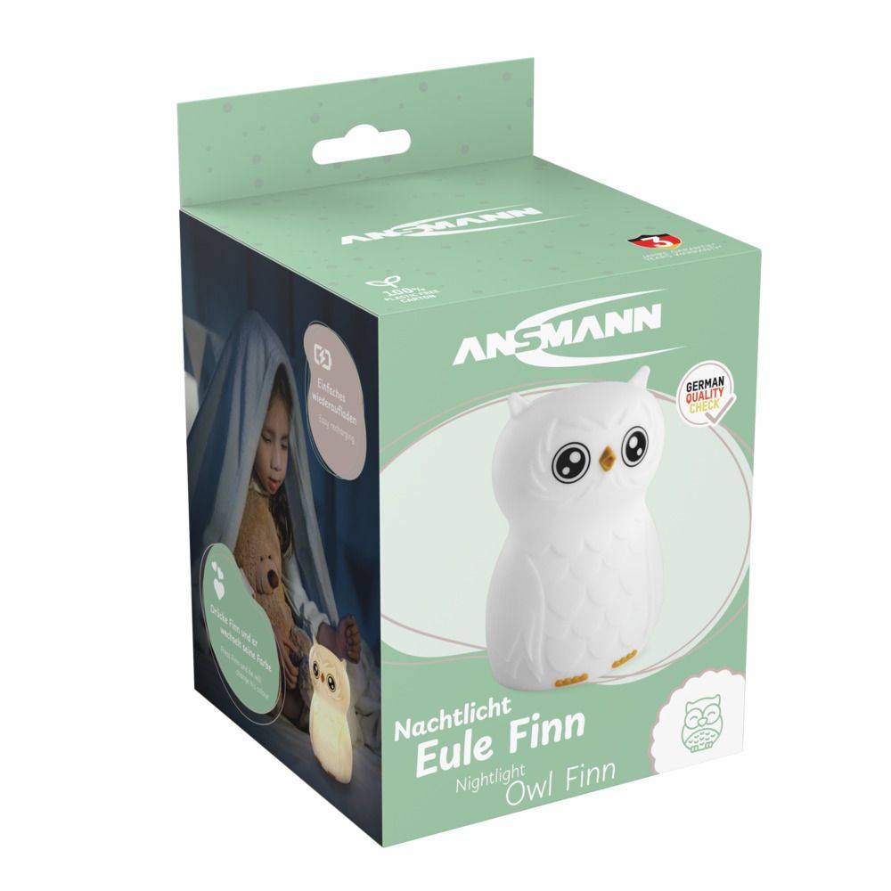 Ansmann draagbaar nachtlampje Uil Finn-2