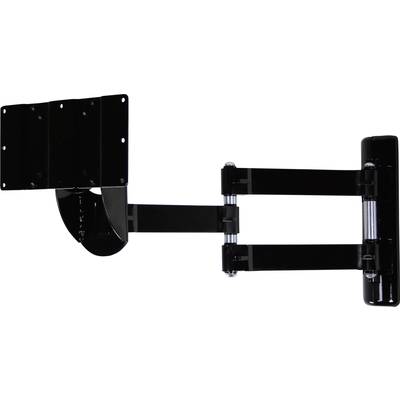 B-Tech BT 7515/PB Monitor-wandbeugel 1-voudig 25,4 cm (10") - 81,3 cm (32") Zwart Kantelbaar, Zwenkbaar, Roteerbaar