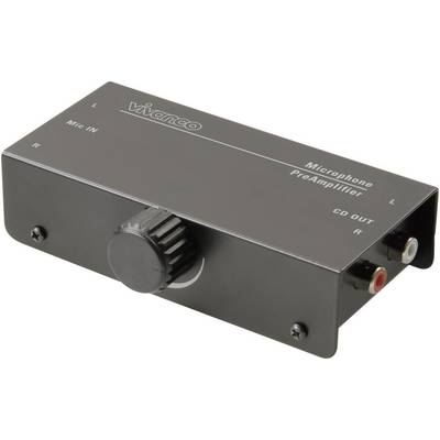 Vivanco MA 225 1-kanaals  Microfoonvoorversterker 