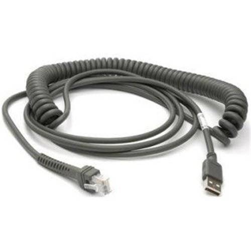 Datalogic Scanning USB kabel, TypA, spiraal, 5m-0