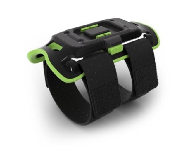 Zebra Wrist Mount with two Velcro Straps, Small-0