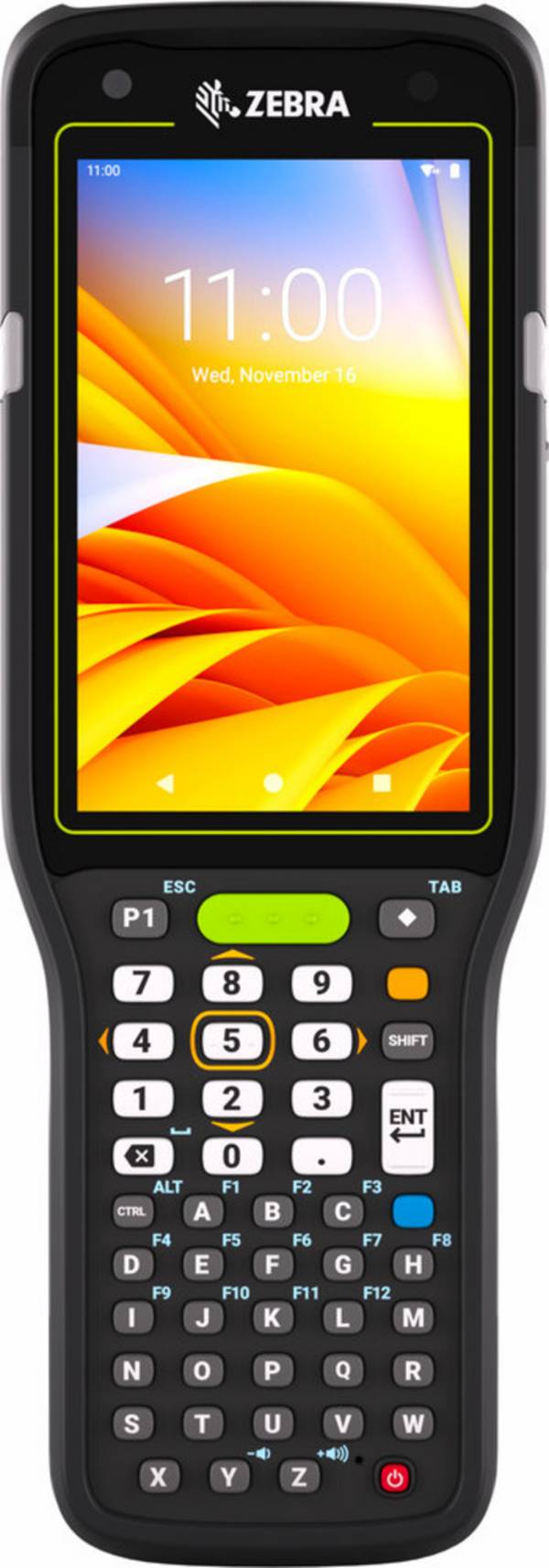 Zebra MC3400 Full Featured, 2D, SE4770, 10.5 cm (4''), alfa, Gun, IST, hot-swap, USB-C, BT, WLAN (Wi-Fi), NFC, Android,