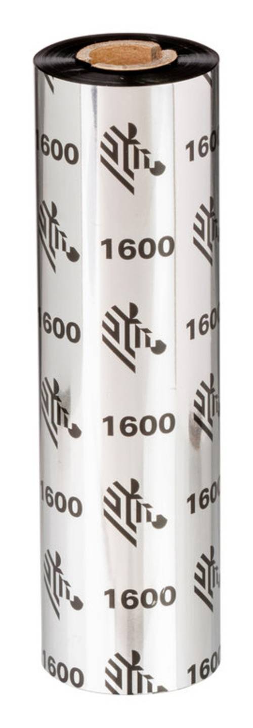 Zebra Wax Ribbon, 220mmx450m, 1600,-0