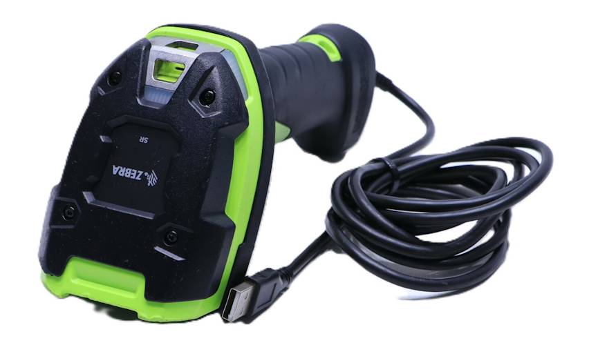 Symboolafbeelding voor Zebra LI3608-SR Barcodescanner Kabel 1D Imager Zwart, Groen Handmatig USB