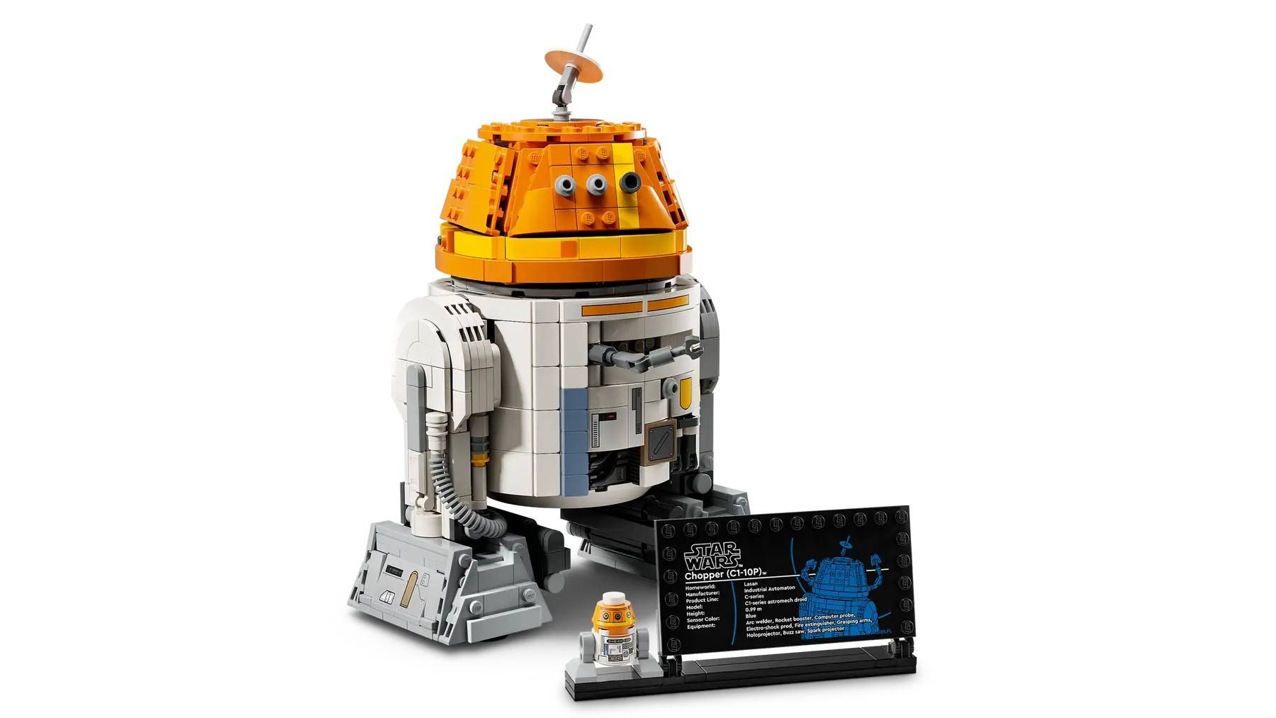 LEGO STAR WARS 75416 Chopper (C1-10P) Astromech Droid-3
