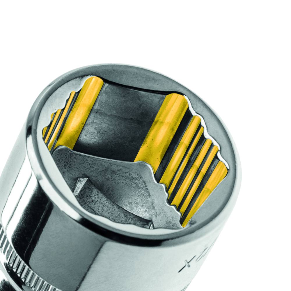 USAG 1/2" Speciale zeshoekige X-Grip doppen op rail - 235 1/2 X/SE12-1