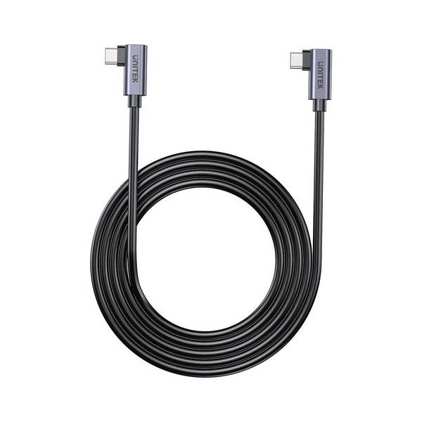 UTK UNITEK C14147ABK01-1M - USB C 90°/90° PD 100W M/M 1M