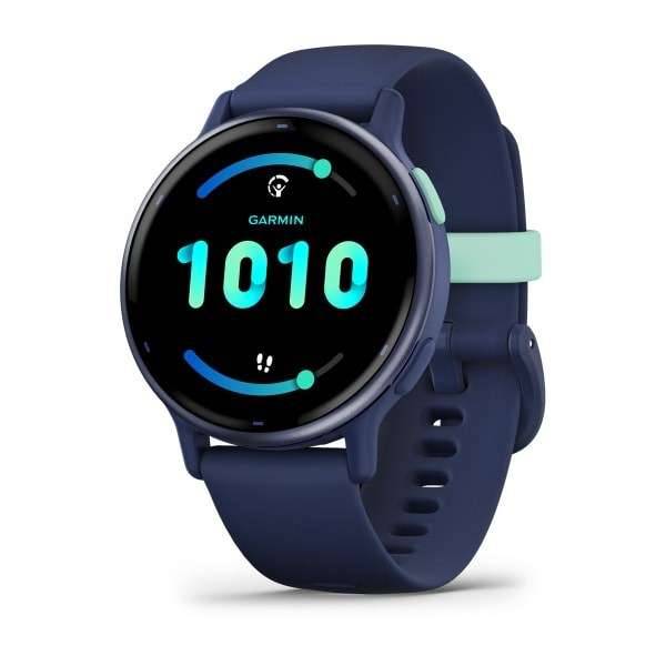 Garmin Vivoactive 5 3,05 cm (1.2") AMOLED 42 mm Digitaal 390 x 390 Pixels Touchscreen Blauw Wifi GPS-0