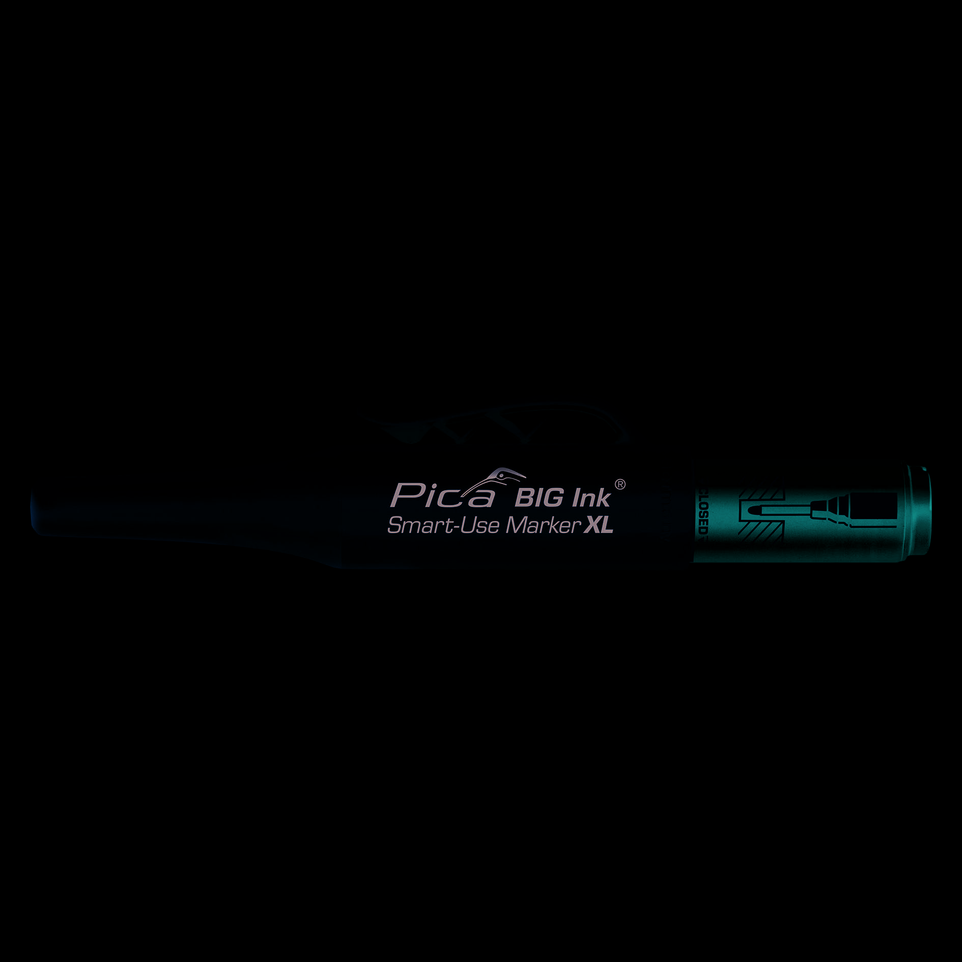 Pica BIG INK Smart-Use-Marker rood - SB-1