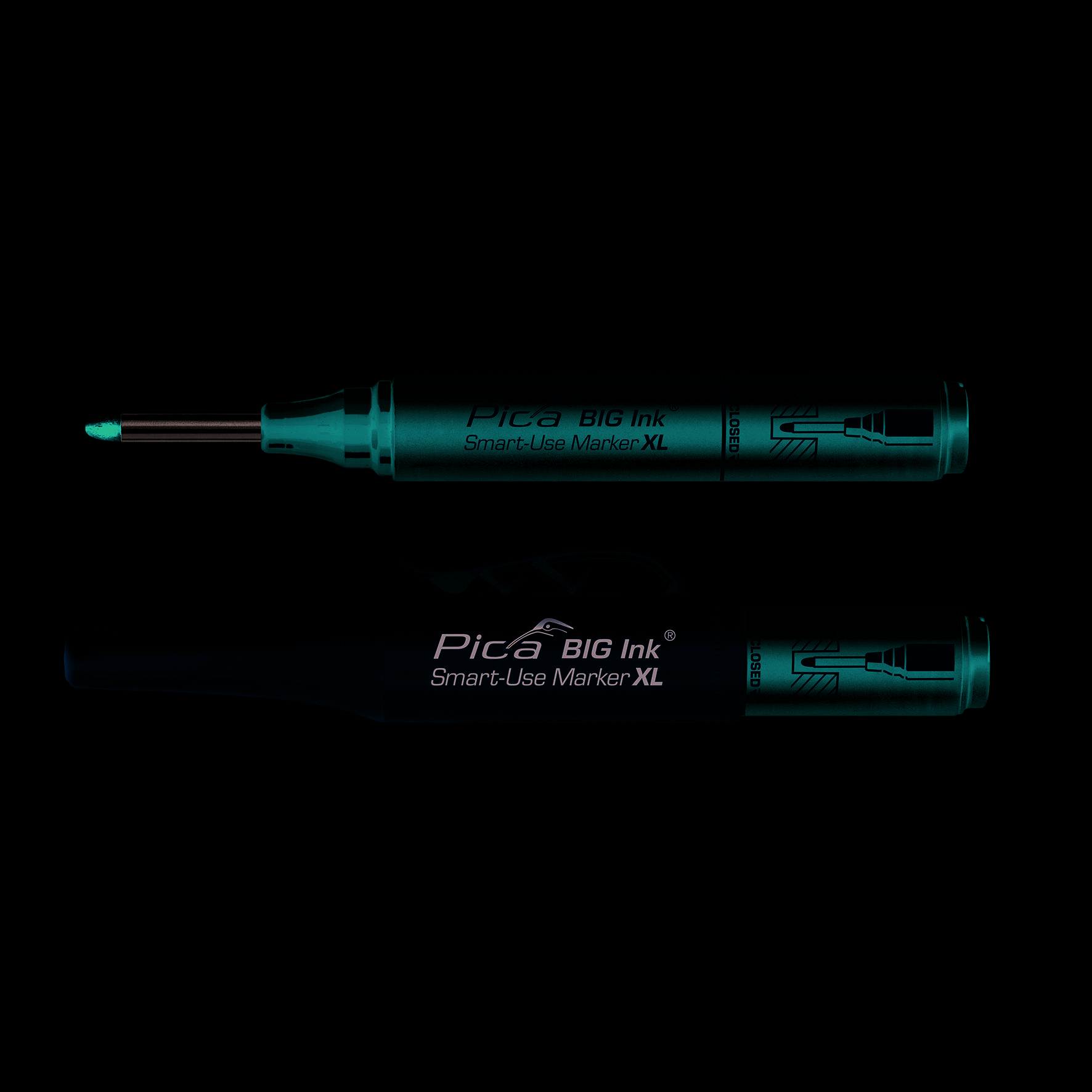 Pica BIG INK Smart-Use-Marker rood - SB-4