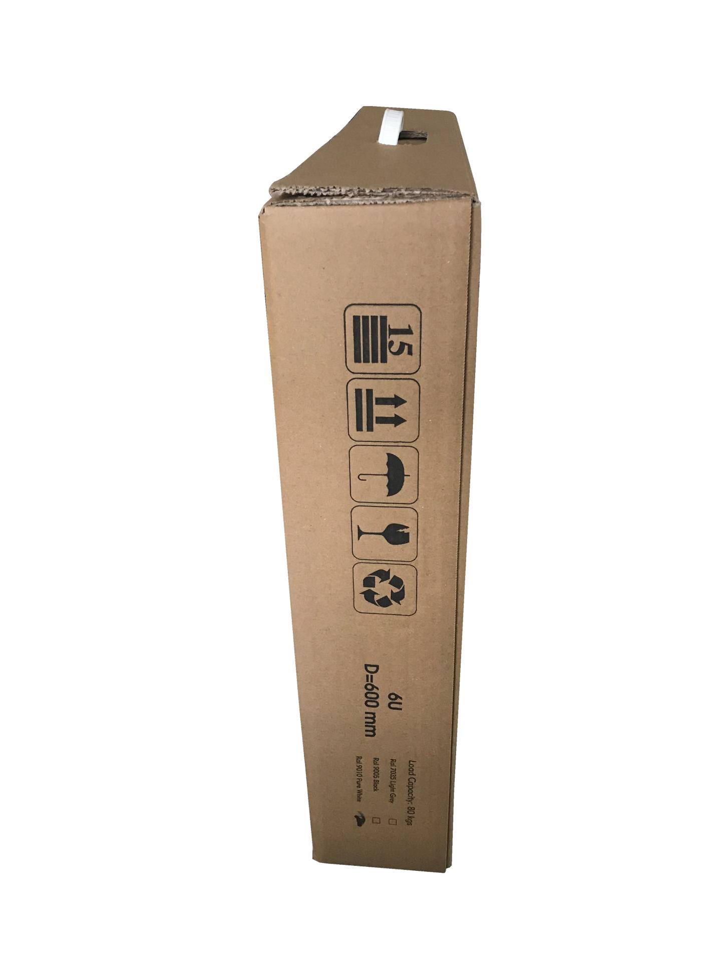 EFB Elektronik WGB-1906TS.45 Wandbehuizing (b x h x d) 535 x 306 x 450 mm 6 HE Zwart-2