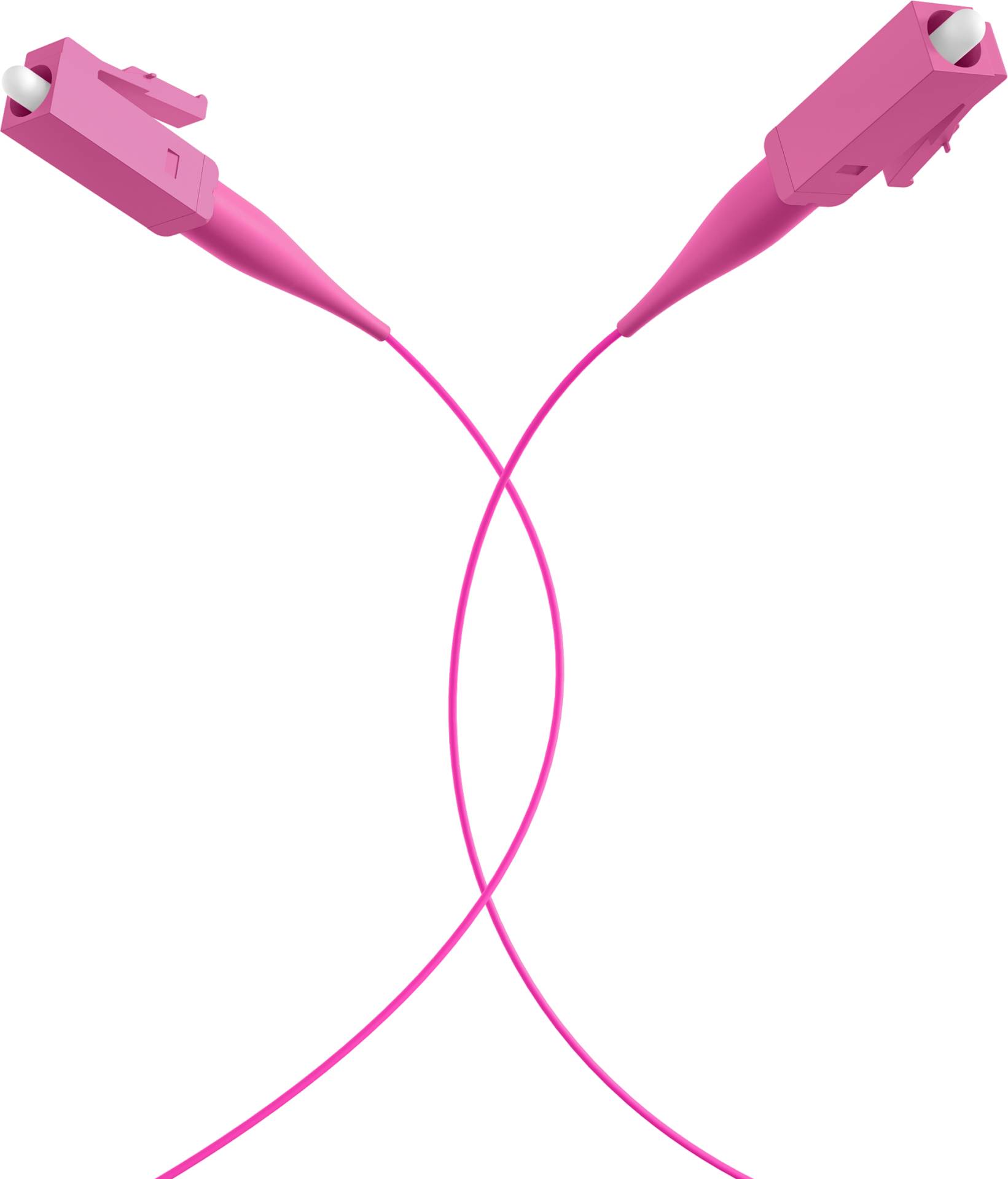 EFB vezel pigtail LC 50/125 OM4, violet, 2m-3