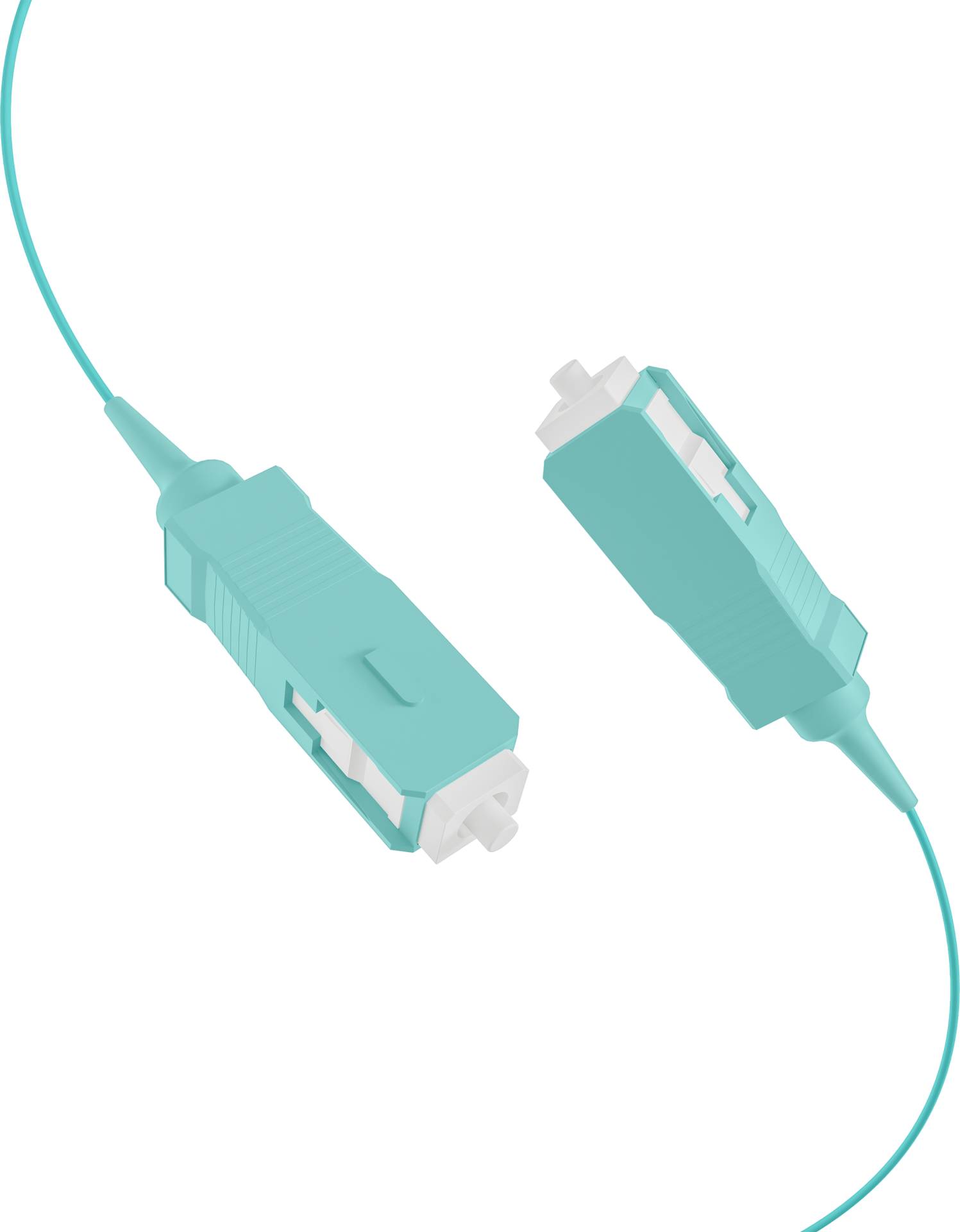 EFB vezel pigtail SC 50/125 OM3 aqua, 2m-1