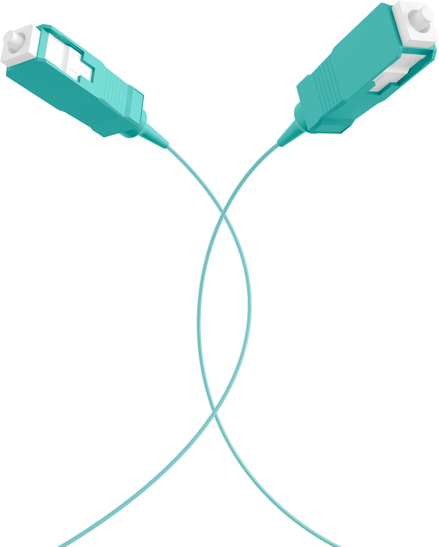 EFB vezel pigtail SC 50/125 OM3 aqua, 2m-3