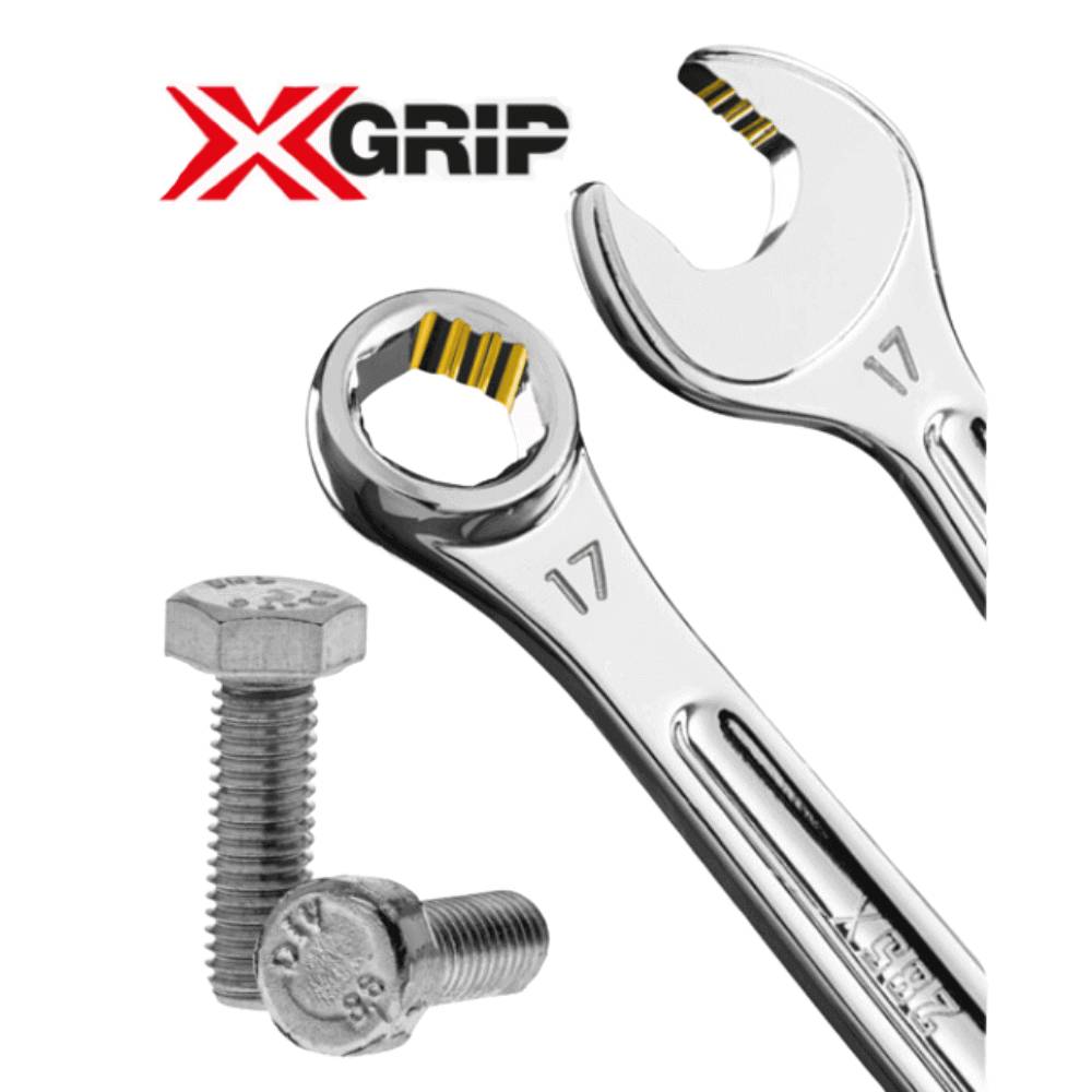 USAG Set van 9 steekringsleutels met speciaal profiel X-GRIP- 285 X/B8-1