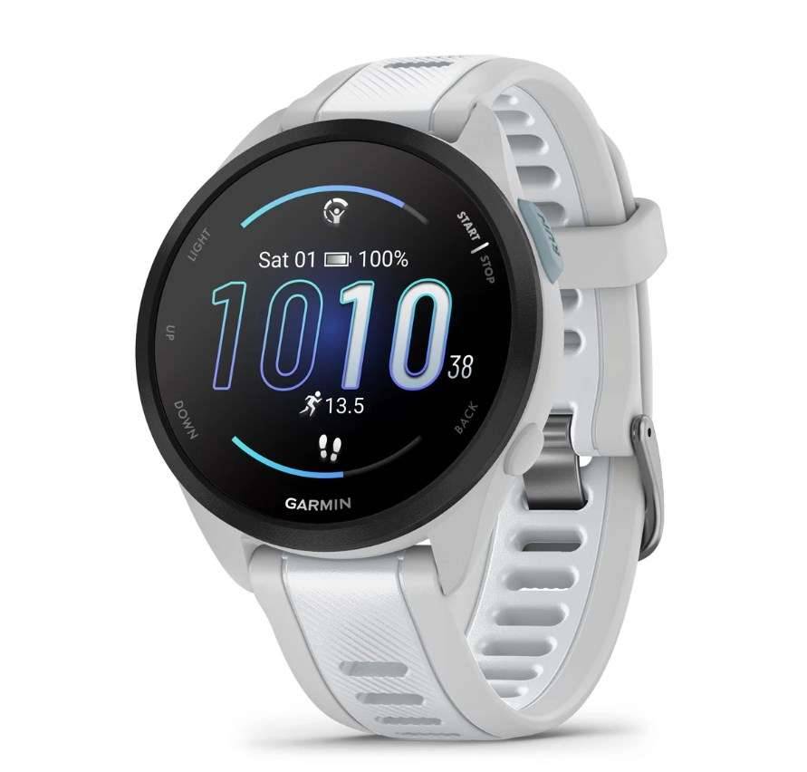 Garmin Forerunner 165 3,05 cm (1.2") AMOLED Digitaal 390 x 390 Pixels Touchscreen Grijs GPS-0