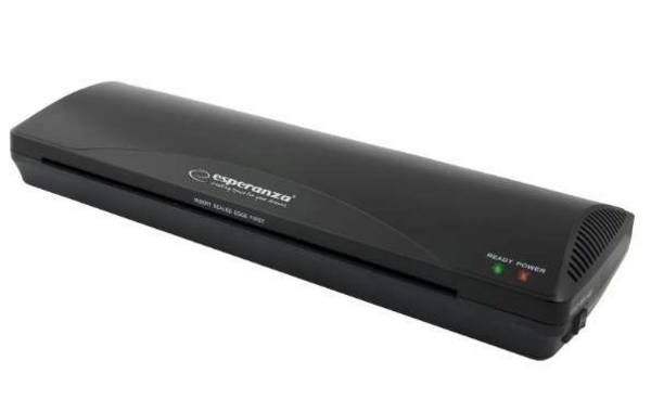 Esperanza EFL003 lamineersysteem Koude/warme lamineermachine 250 mm/min Zwart