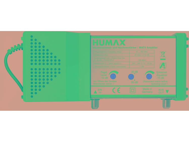 Humax HHV 30 huisversterker 20-30 dB Frequentiebereik: 47 862 MHz Versterking: 20 of 30 dB