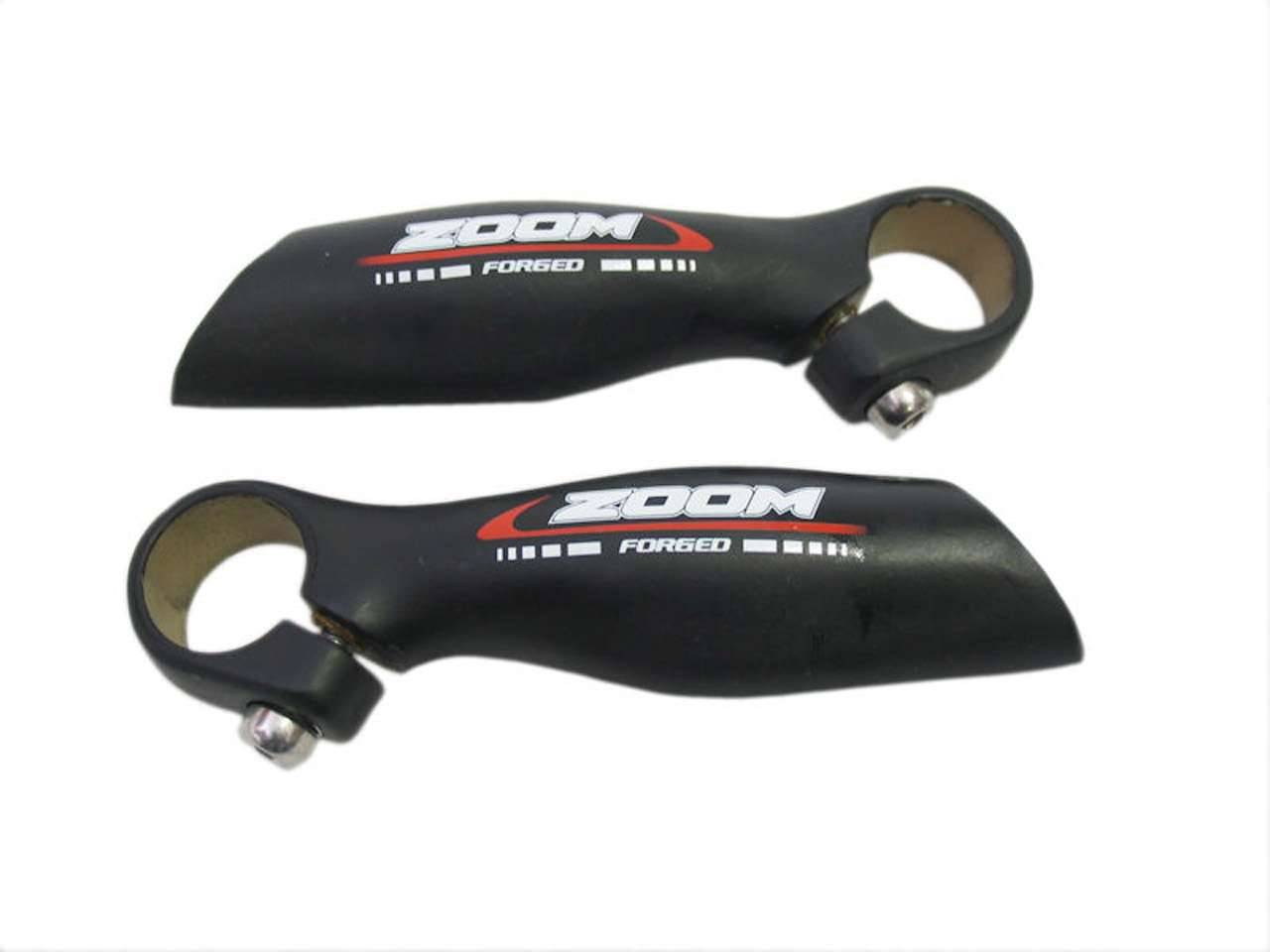 Bar-ends Zoom aluminium zwart-0