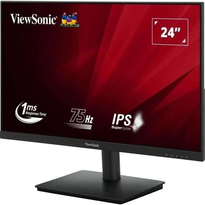 PC-scherm - VIEWSONIC - VA240-H-2 - 24 FHD - IPS-paneel - 1 ms - 75 Hz - HDMI / VGA-1
