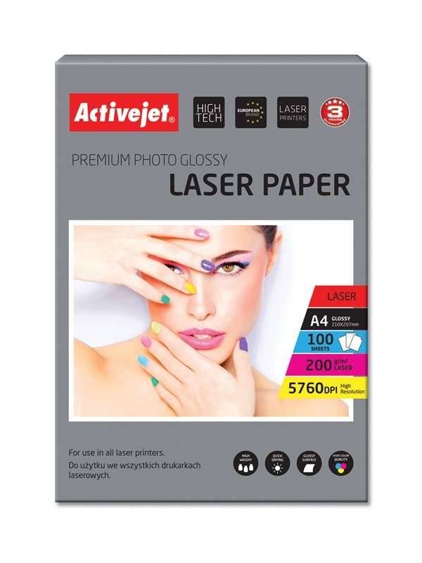 ACJ Activejet AP4-200G100L (A4; 100 kopieën) glanzend papier-0