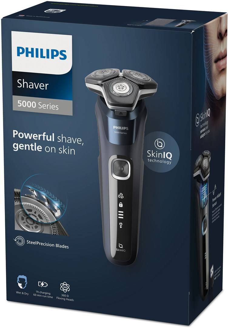 Philips SHAVER Series 5000 S5885/10 Scheerapparaat met MultiPrecision Blade System-4