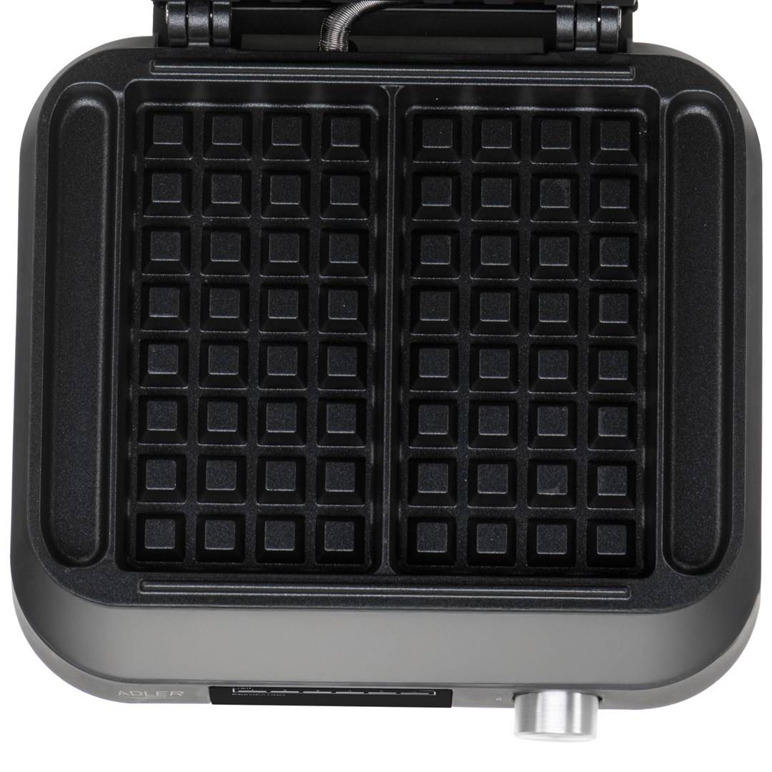 Adler Wafelmaker 2200W Zwart AD 3087-6
