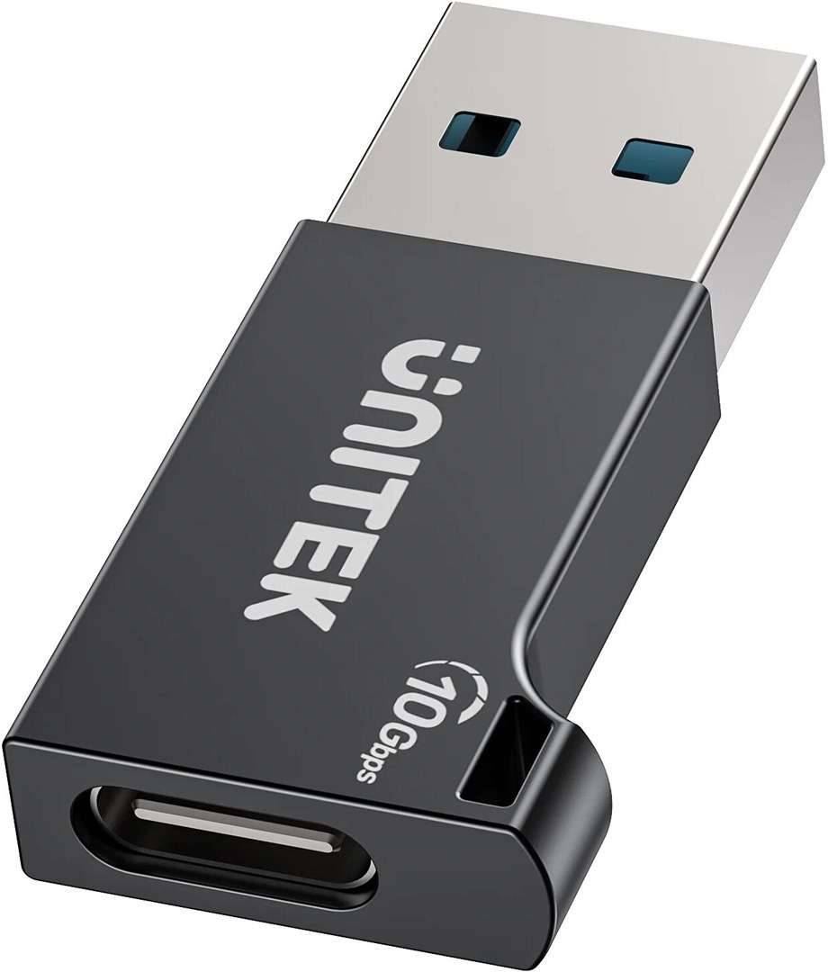 UTK UNITEK ADAPTER USB-A - USB-C 10Gbps M/F-0