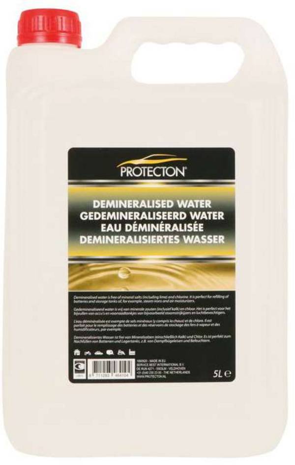 Protecton Gedemineraliseerd Water 5 Liter