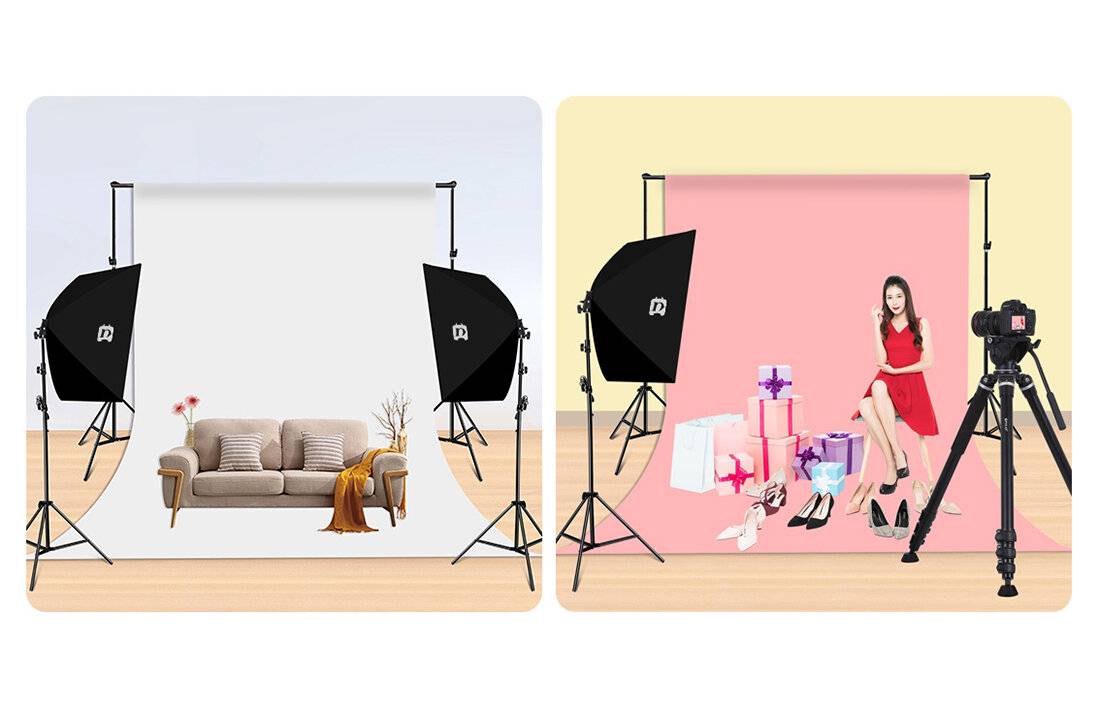 Bekroonde afbeelding voor Puluz - PU5070EU - Studio-Set Puluz LED-Softbox 50 x 70 cm, Statief, LED-Lamp 1 Stuks PU5070EU
