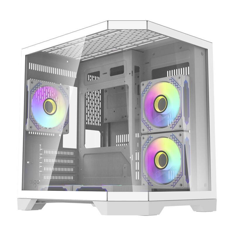 DARKFLASH - FT350 White - Darflash FT350 Computerbehuizing + 5 aRGB-Ventilator (wit)-0