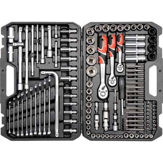 Yato YT-38872 mechanische gereedschapsset 128 stuks gereedschap-0