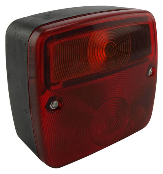 BENSON Aanhangwagen Achterlicht Vierkant E-Keur-0
