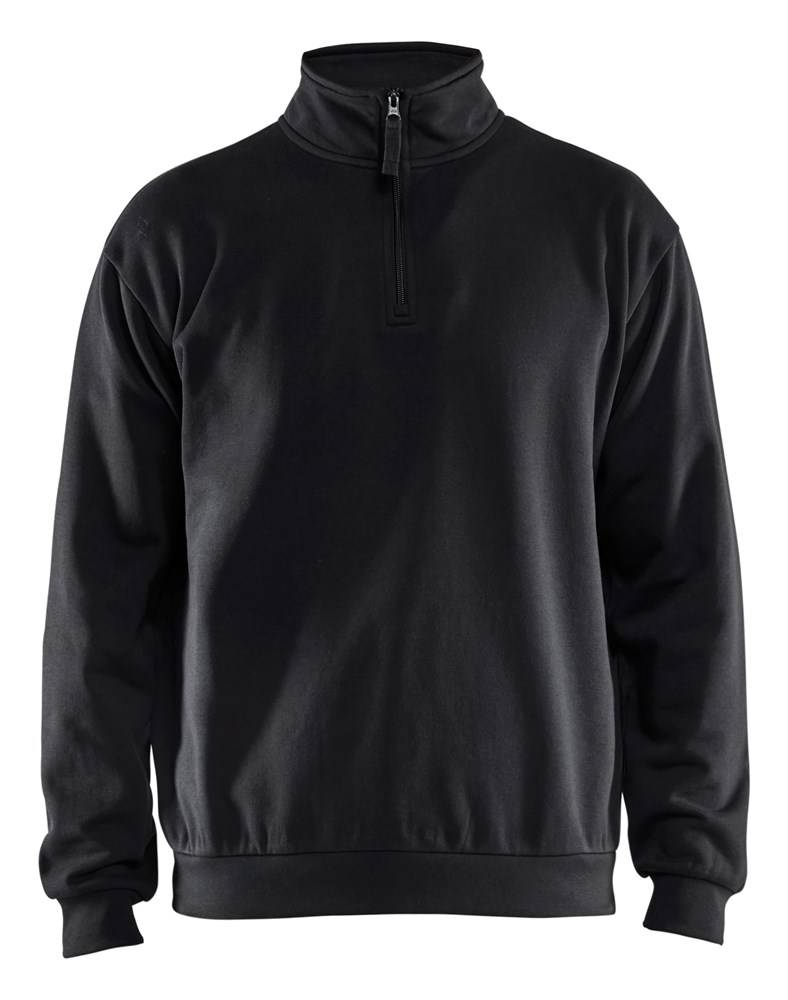 Blakläder Sweater Met Halve Rits 3587-1169-9900 Zwart M-0
